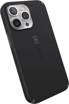 Speck iPhone 13 Pro Case - Drop Protection & Scratch Resistant with Dual Layer Protection & Slim Design Case for iPhone 13 Pro، CandyShell Pro، Black / Slate Gray
