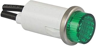 GRAINGER APPROVED VENDOR 20C843 Pilot Light Green 24VAC/DC Voltage 1/2IN MOUNTING Dia.