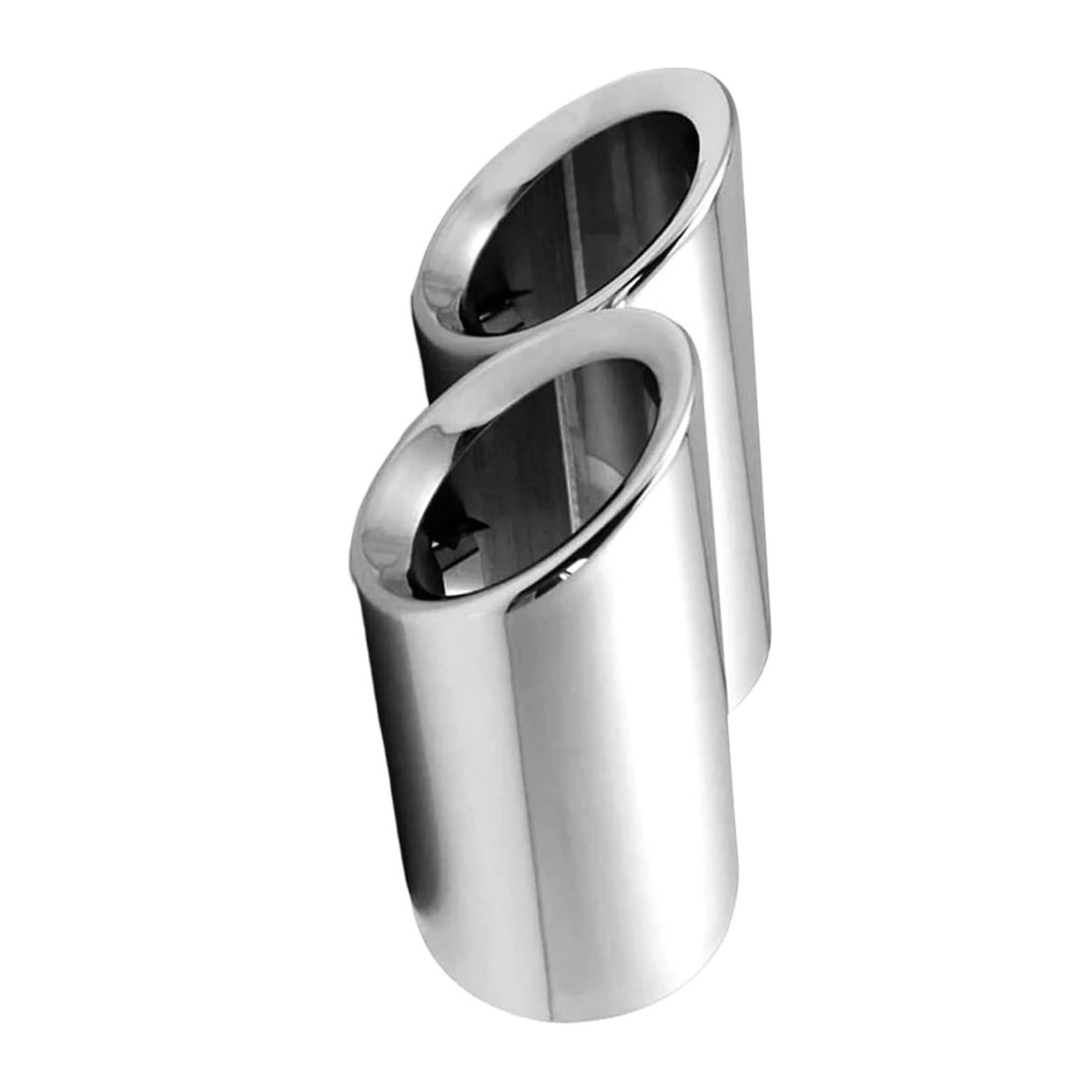 Punta Escape Acero Inoxidable Para Automóvil Silenciador Entrada 3 Pulgadas/7,6cm Para A3 A1 A4 B8 2009-2016 Q5 2009-2012