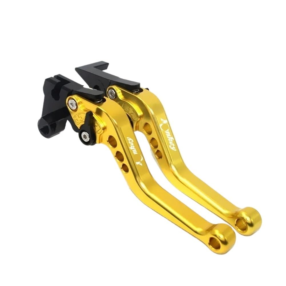 Nhgfdfs D Motorcycle Clutch Brake Lever For Ho&Nda Z125 2018-2023 Adjustable Cnc Motorcycle Accessories Brake Clutch Levers Adjustment