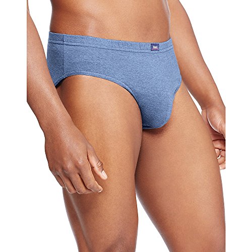 Hanes Classic Sport Briefs 6-Pack 6-Pack, Assorted Solids/Heathers/Stripes, M
