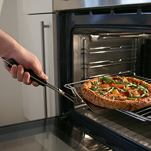 Navaris pizzaschep van roestvrij staal - Roestvrijstalen spatel met opvouwbaar handvat - Voor pizza, brood, taart, vlees en eieren - 46 x 18 cm - Image 6