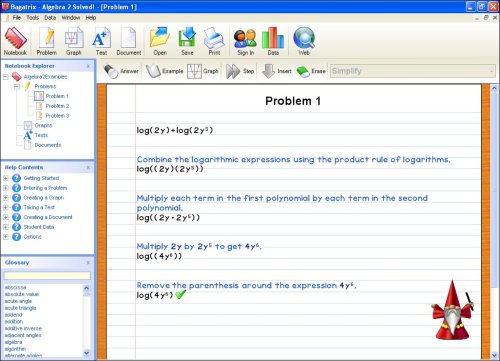 Image of Algebra 2 Solved!
