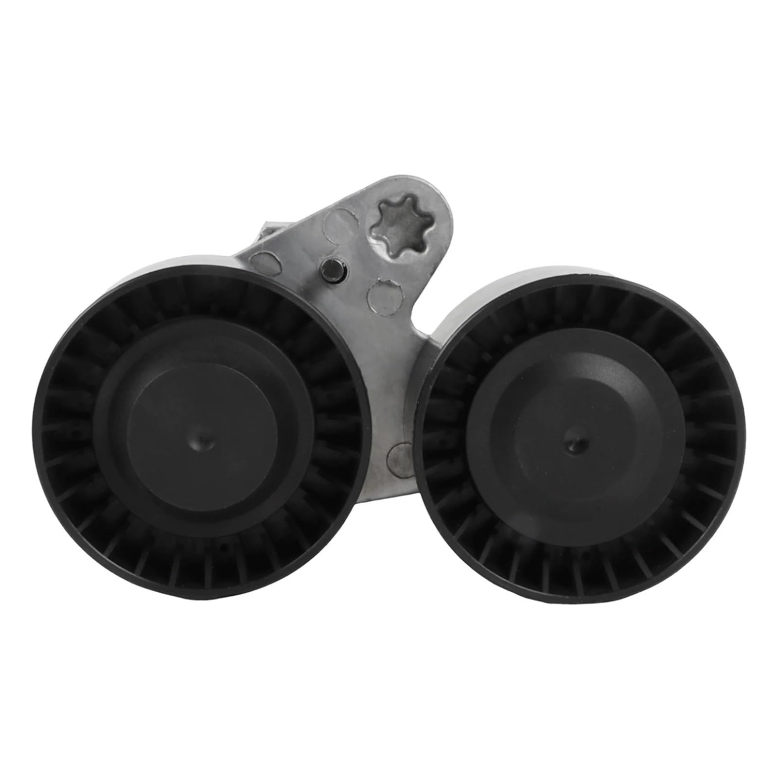 Conjunto de polea tensora de Correa de transmisión para BMW E70 y X5 3.0L 11287565225 Tensor de Correa de transmisión con poleas - Alternador Dirección asistida Accesorios para automóviles
