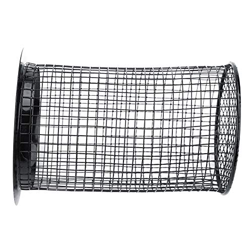 Prático Cor Preta Metal Anti-queimadura Capa da Lâmpada, Capa da Lâmpada para Luz de Aquecimento, pa
