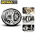 AUTOFREE Fog Lights Compatible for Toyota Tundra 2000-2006 Sequoia 2001-2007 with Bulbs 9006 12V 51W Driving Lamps Replacement included Wiring Kit & Switch-1 Pair (Clear Lens)
