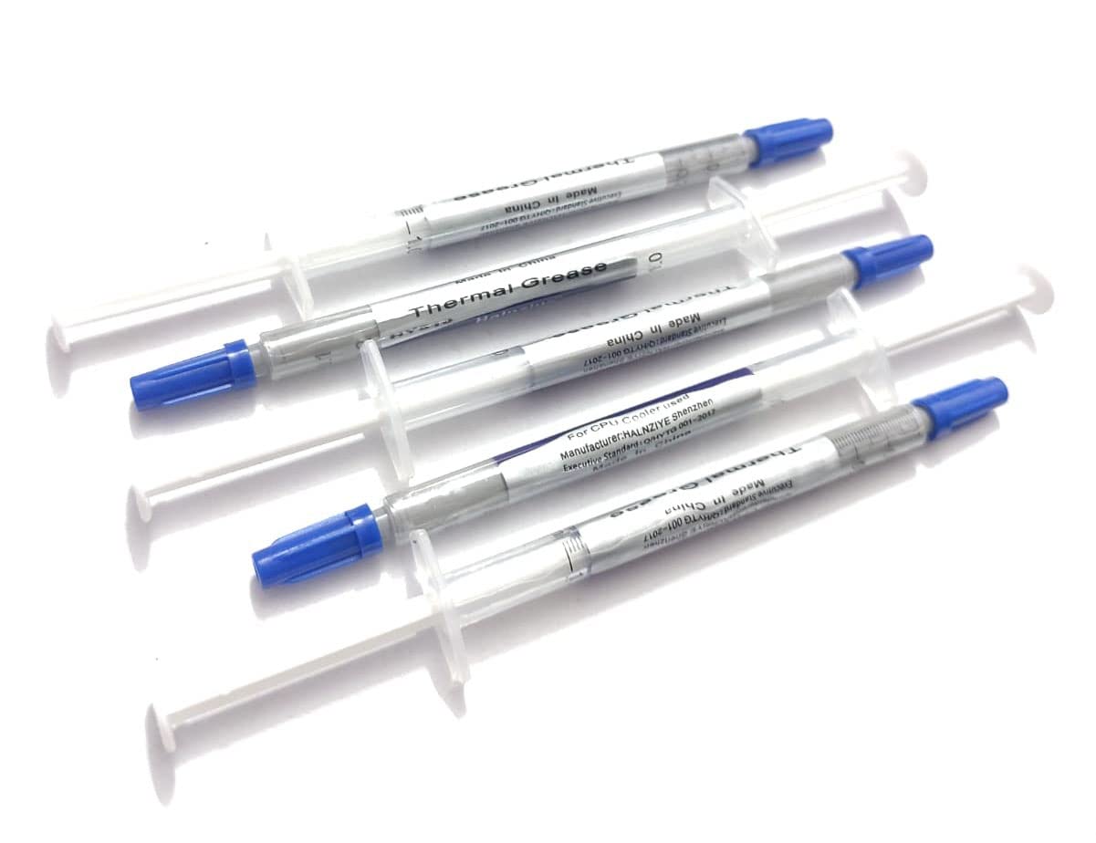 YenTel Silicon Heatsink Compounds Cooling Processor CPU High Performance Carbon Based 1.93 W/mk Thermal Paste 5 Gm (|Pack of 30|)