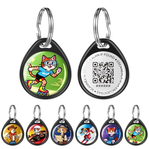 Médaille à code QR pour chien lors des balades en forêt et vacances