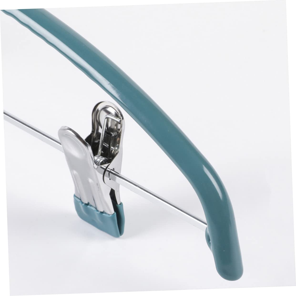 Gruccia Antiscivolo Semicircolare Clip, 5 Pezzi, Pvc