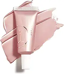 M2U NYC Iluminador Líquido Para Maquiagem, Leve Um Brilho Radiante Natural Com Brilho, Hidratante Ultrassuave, Intensificador Rosto, Maçãs Do Rosto E Corpo, Pink Pearl (Mermaid Tears)