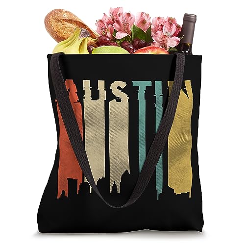 Bolsa Tote Retro Vintage Austin Texas USA miniatura 4