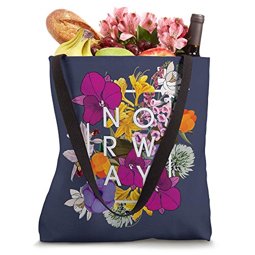 Bolso Tote Norwegian Pride Flowers of Norway miniatura 4