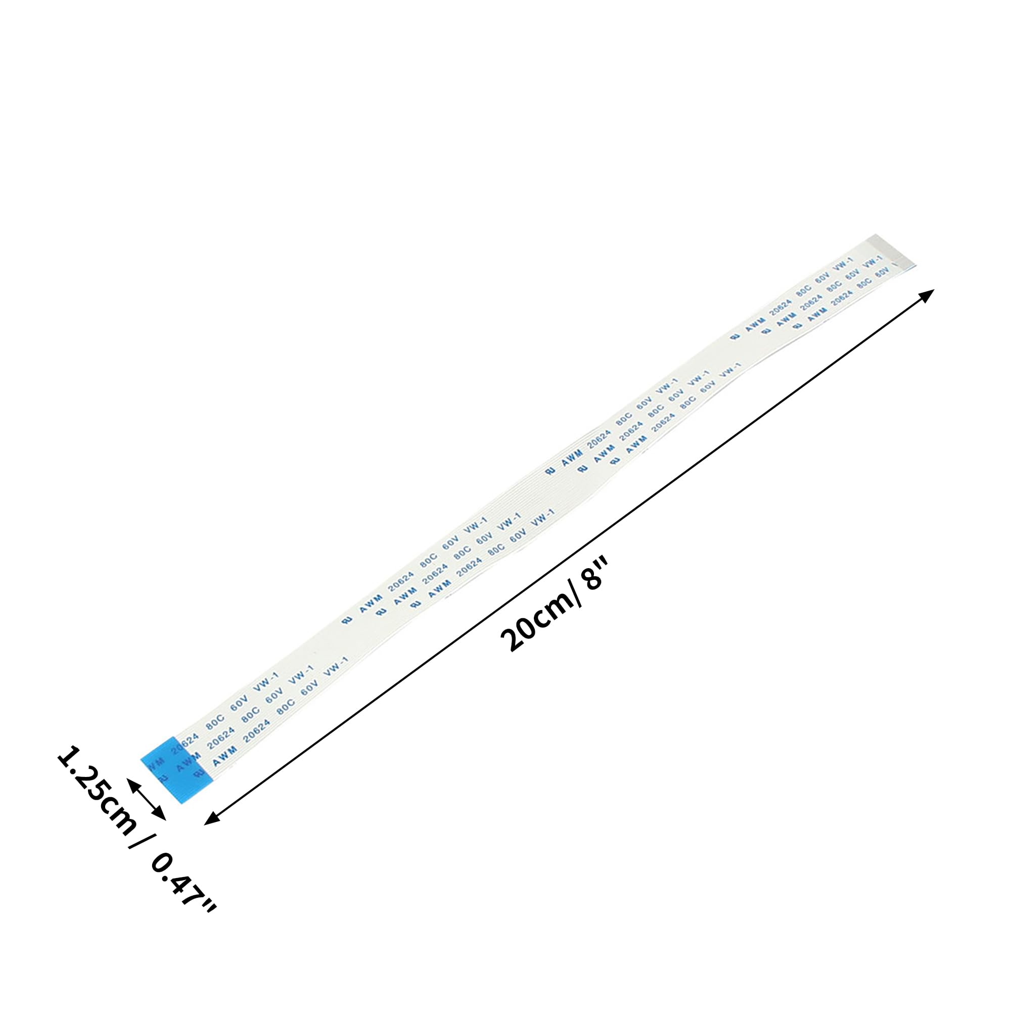 Amazon.com: uxcell B Type 5Pcs AWM 20624 80C 60V VW-1 24 Pin