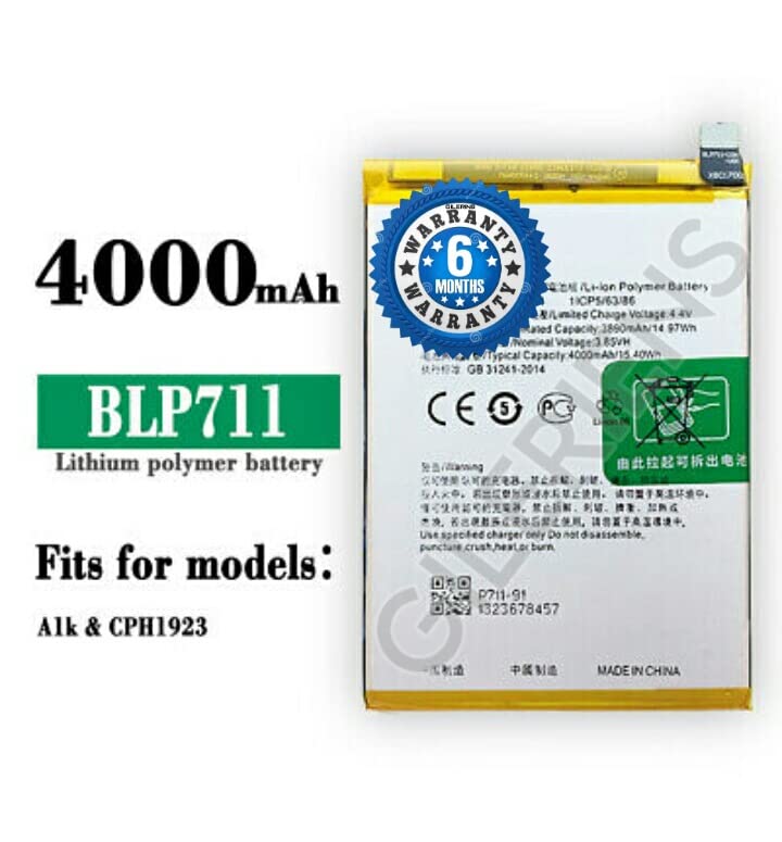 Image of Original BLP711 Battery for Oppo A1k /CPH1923 Battery with 6 Month Warranty****(P00275)