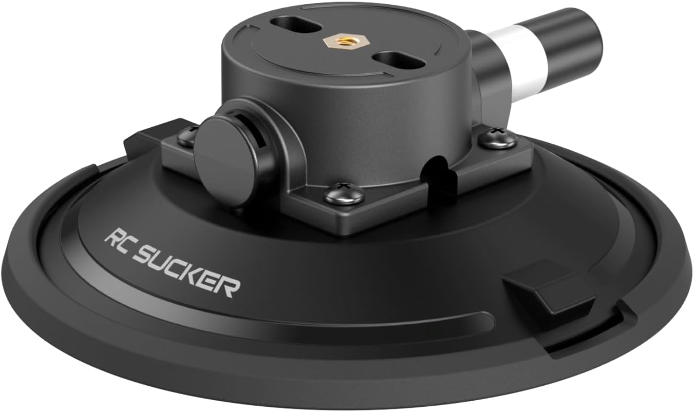 6" Camera Suction Cup Mount, Heavy Duty Pump Vacuum Mount image 4