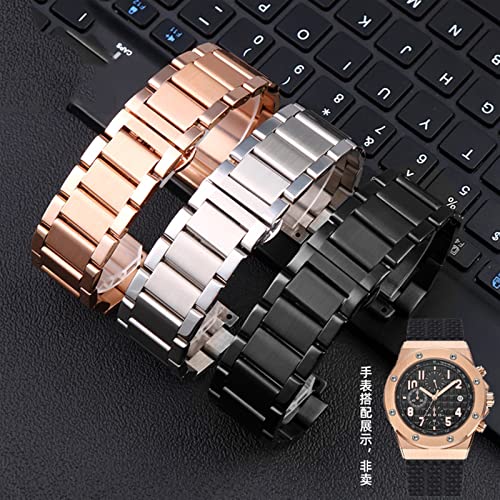 Montre Hublot bracelet convexe acier fin premium SCRUBY 27mm - 2