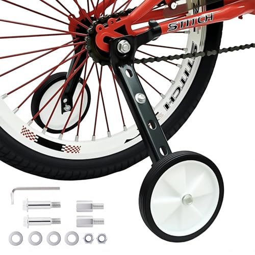 Image of Little World Bike Adjustable Stabilizer Training Wheels for 20 Inch Bike