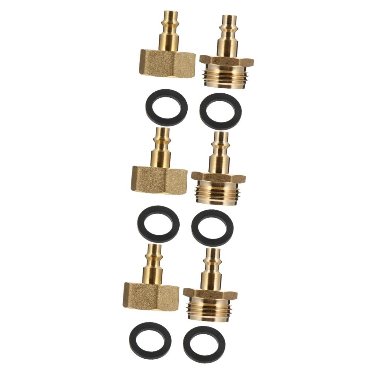 Adaptateur pour tuyau arrosage YARNOW 6 pièces avec connecteur rapide