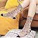 KLL Chic Bearded Dragon Reptile Rose Gold Fashion men’s crew socks running athletic wicking mens black socks (2-Pair)