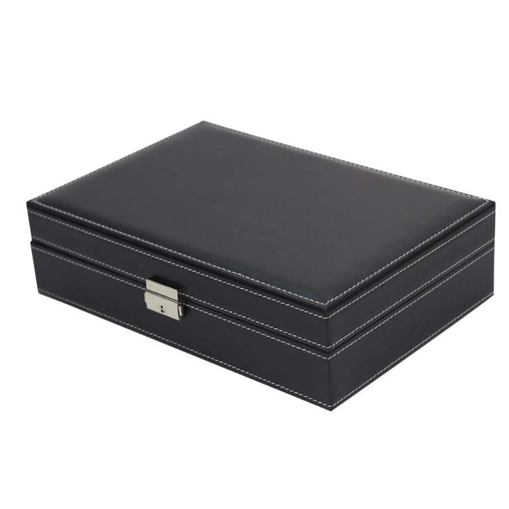 XBTGS Schmuckkästchen für Uhren, Schmuck, Ornamente, Make-up, Organizer, hochwertiger Organizer