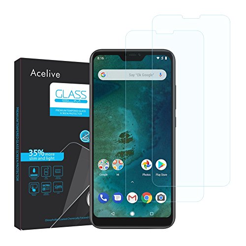 Vetro Temperato Xiaomi Mi A2 Lite, Acelive 2-Pezzi...