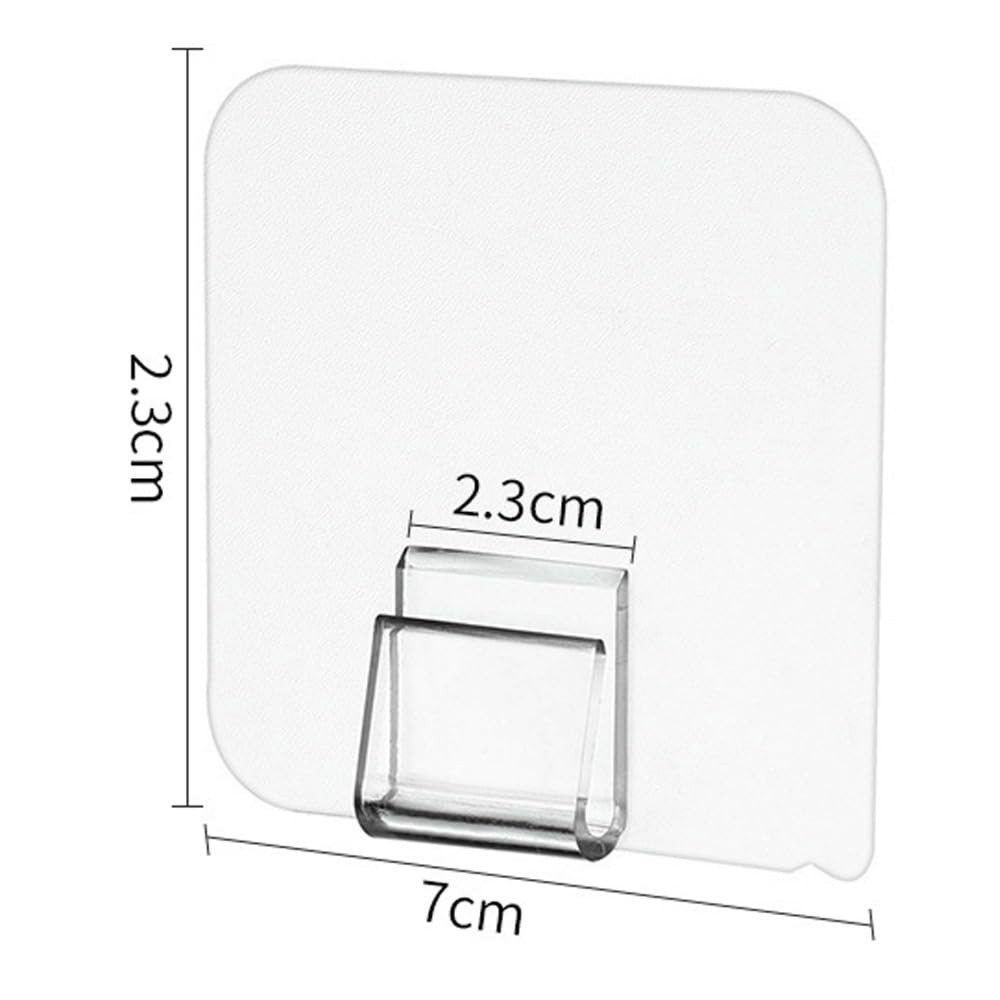 Cestino Portaoggetti Da Doccia In Plastica Con Gancio - 2 Pezzi, Bianco/Grigio, Organizer Per Bagno, Cucina, Dormitorio - 4