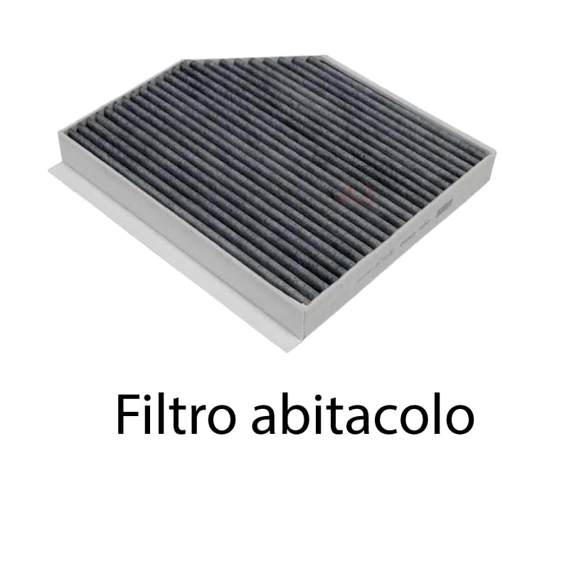 Kit tagliando 4 filtri + 5L olio Edge 5W30 LL compatibile con Audi A4 B8 2.0 TDI