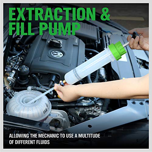 SWANLAKE 200cc Fluid Extractor, Extraction&Fill Pump,Fluid Syringe Pump Manual Suction Vacuum Fuel Car Transfer - Image 4
