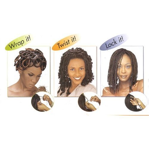 Janet Collection Afro Kinky Bulk 24" (synthetic) -30 (light brown)