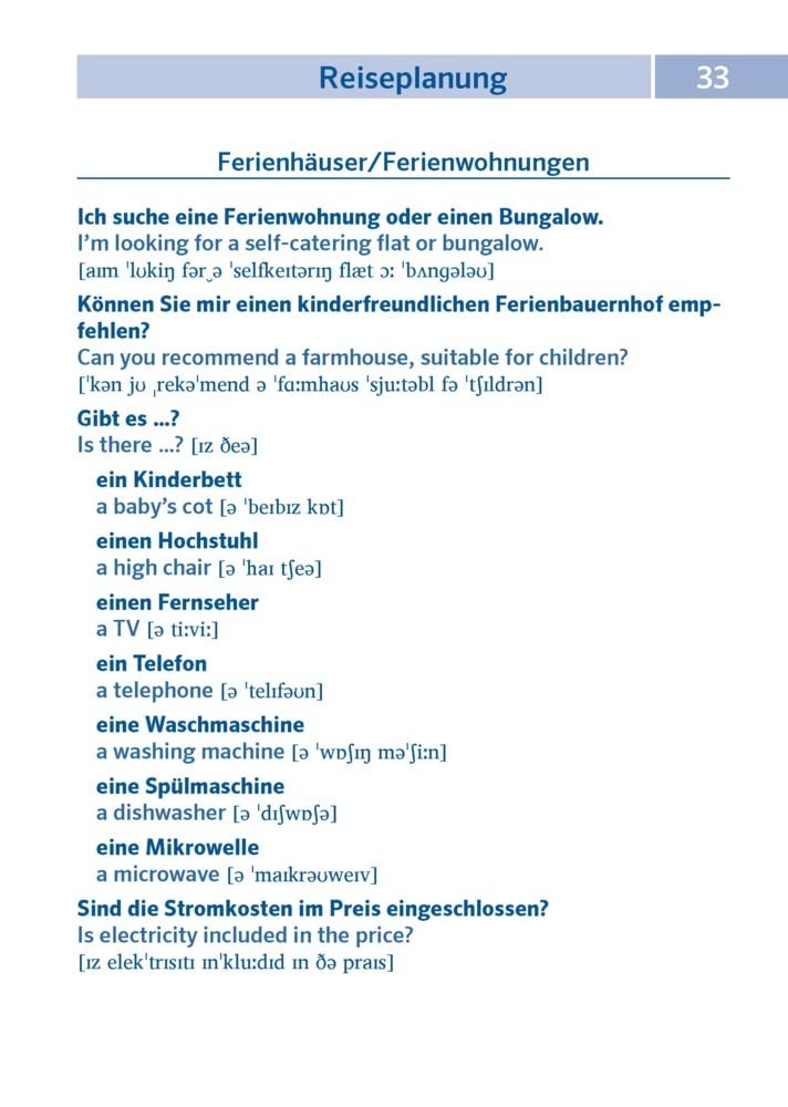 PONS Pocket-Sprachführer Englisch: Alles für die Reise - mit Reisewörterbuch