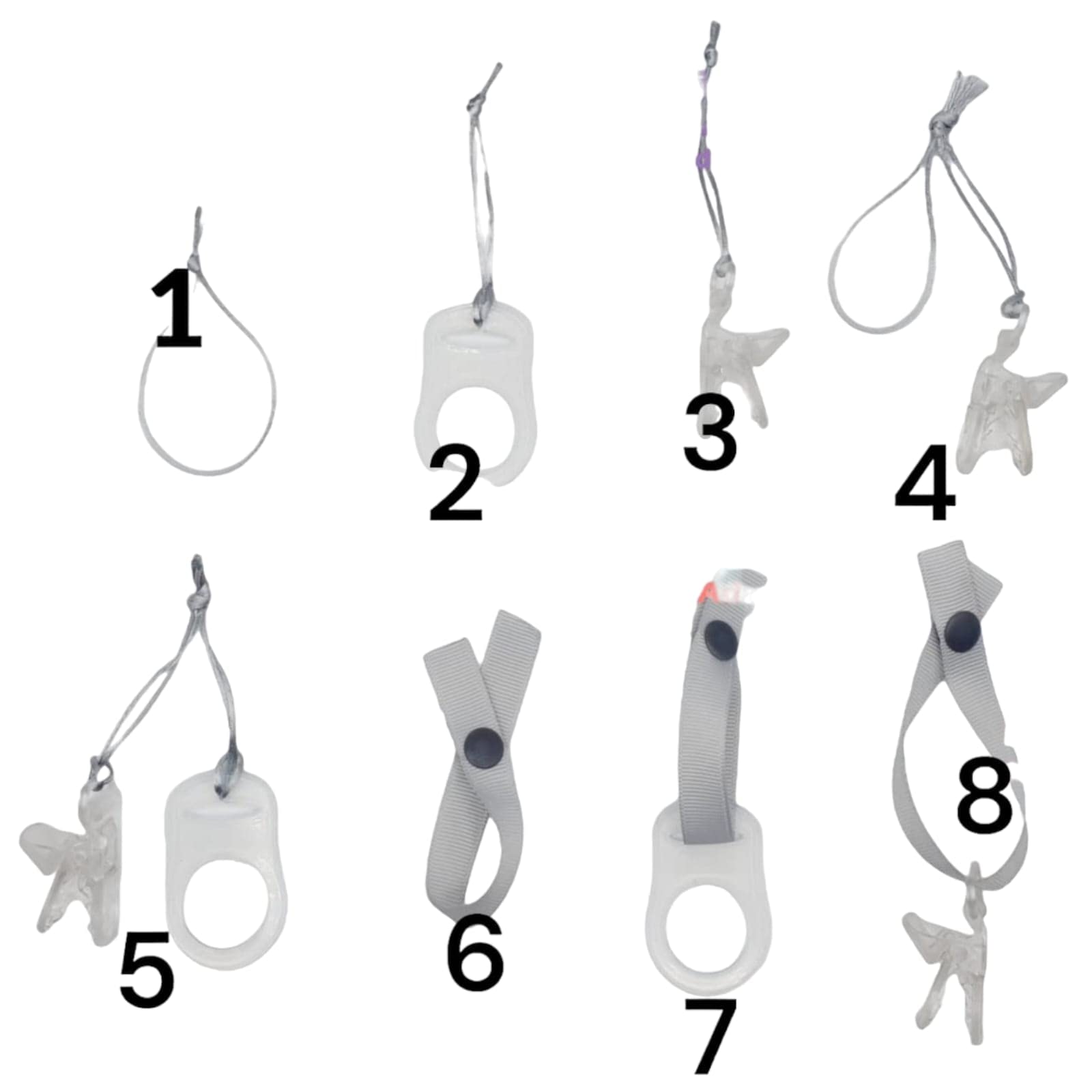Générique Attache Licorne silicone