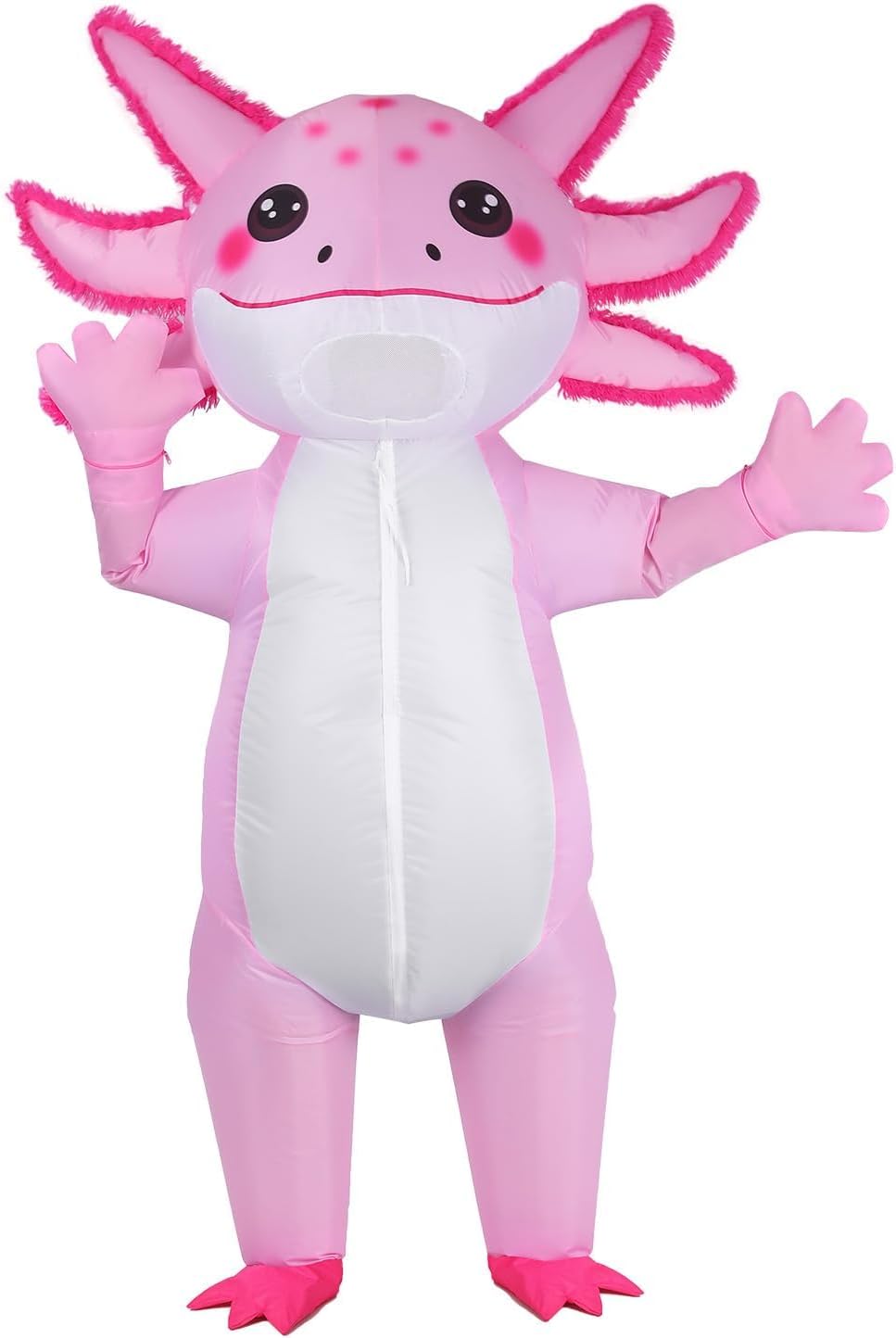 Kids Inflatable Axolotl Costume – Funny Birthday Gift for Girls&Boys, Blow Up Full Body Outfit for Party & Cosplay