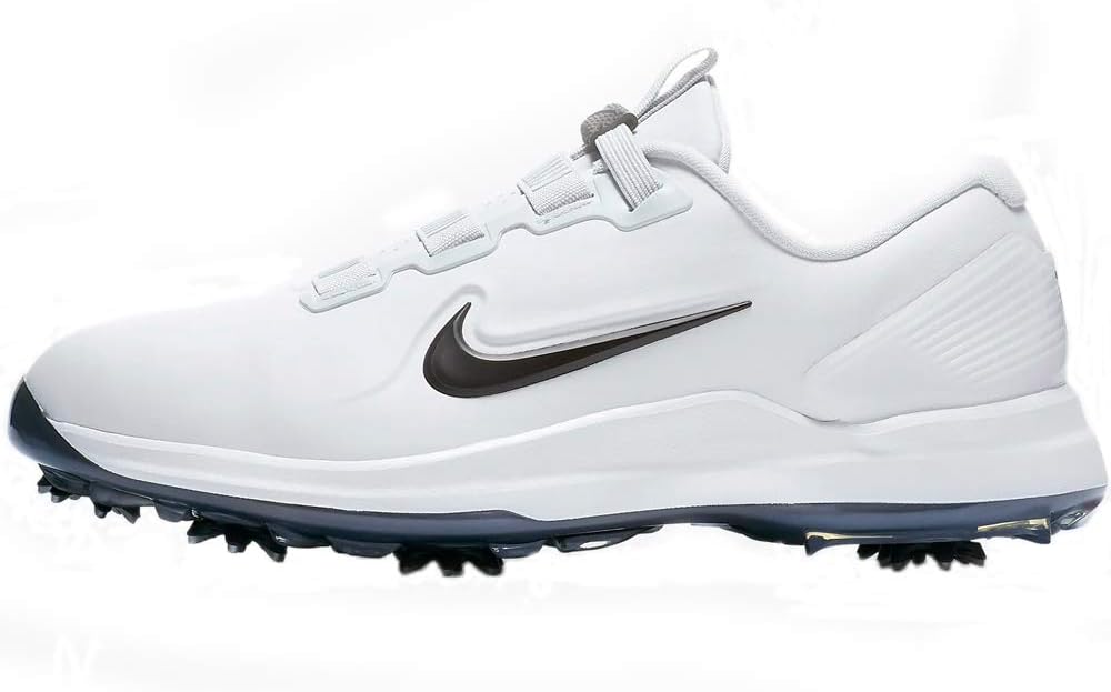 Amazon.com | Nike Men's TW71 FastFit Golf Shoes - White/Black,10.5W US | Golf