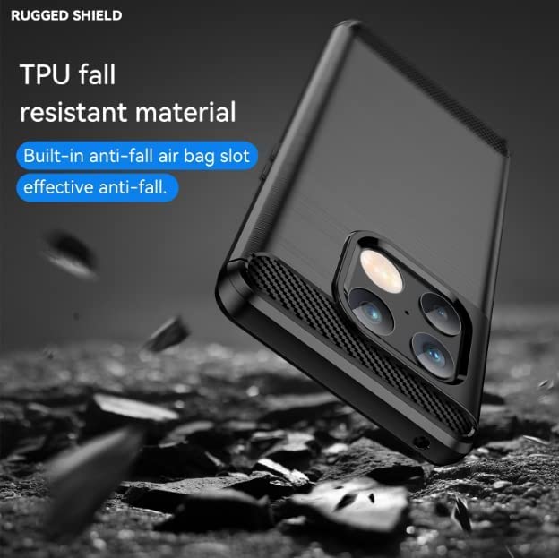 Image of Hybrid Carbon Fiber Back Case for OnePlus 10T (Black)