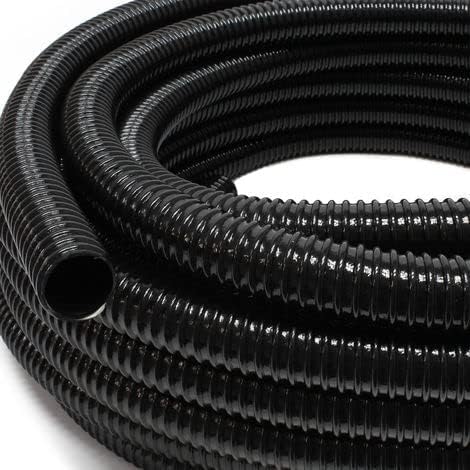 Tubo Flessibile Filettato Per Aspirapolvere, Interno 40mm Ed Esterno 48mm, Universale, Resistente Ad Acidi E Alte Temperature