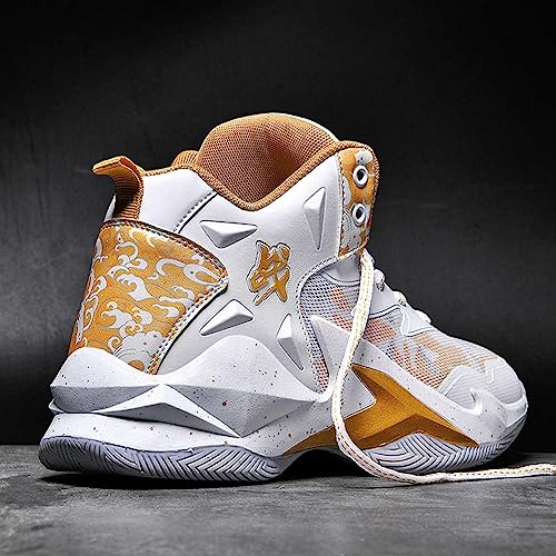 VAXAV Unisex High Top Basketball Shoes Outdoor Sports Sneakers Athletic Running Tennis Shoes3