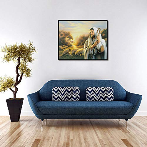 Yinpinxinmao Religion Jesus Canvas Painting Wall Living Room Study Picture Poster Home Decor 7 #TOP7
