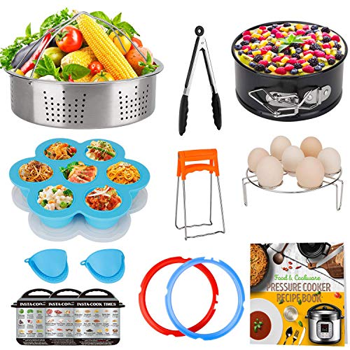 3 Qt Accessories Set for Instant Pot, Compatible with InstaPot Accessories 3 Quart