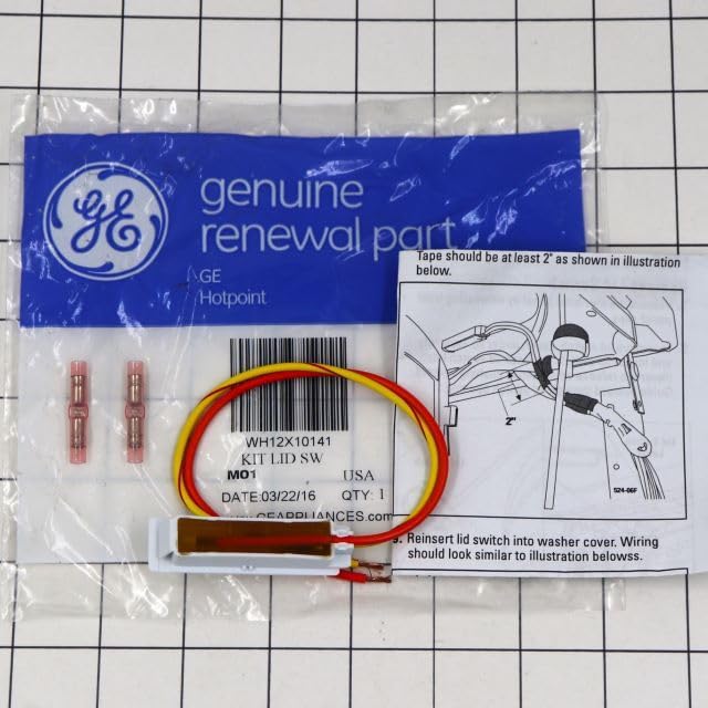 WH12X10141 Washing Machine Lid Switch Assembly
