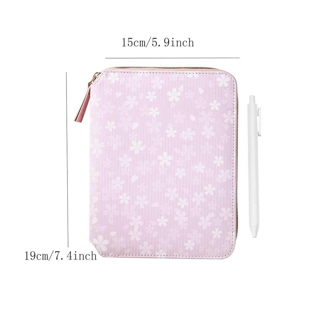 Quaderni Taccuini ricaricabili per riviste da lavoro con cerniera Blocco note portatile griglia orizzontale notebook per regalo di compleanno con scatola regalo Carta (Color : Tt)
