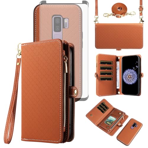 Pochette téléphone à bandoulière pour Samsung S9+ idéale pour voyager léger