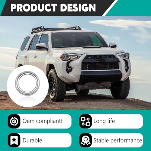 Image of 10PCS Transmission Drain Plug Gasket, Compatible with Lexus GX460 IS250 IS350 Toyota 4Runner Tacoma Tundra, Oil Drain Plug Steel Crush Gasket Replace 35178-30010