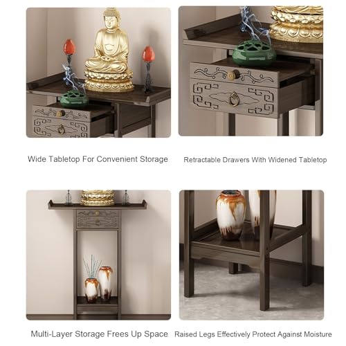 Table de prière sur pied compacte pour ranger vos objets sacrés - 7