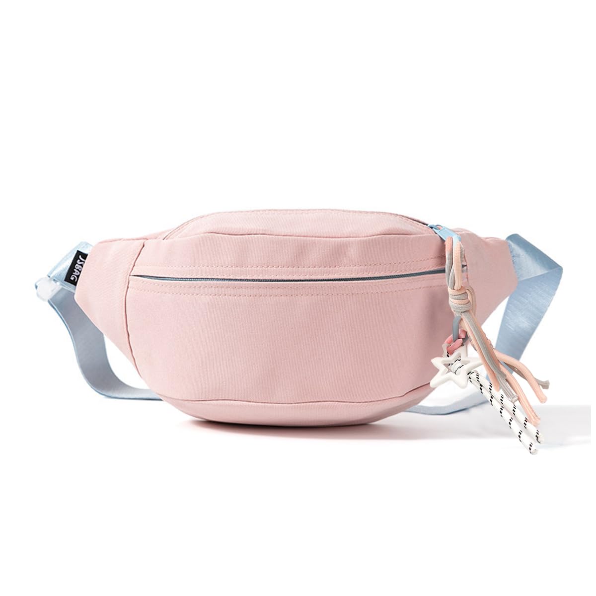 PALAY® Waist Bag Pink Waterproof Nylon Chest Bags Double Layer Day Fanny Pack Braided Rope Zipper Puller Crossbody Bag Tra... - Review, Price and Buying Guide