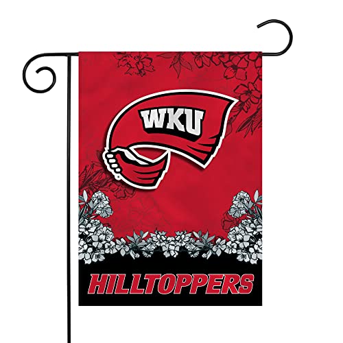 Rico Industries NCAA Western Kentucky Hilltoppers Primary 13" x 18" Double Sided Garden Flag