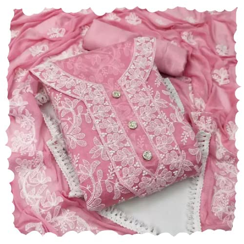 Param CreationSantoon Heavy Embroidery Naznin Work Most Exclusive And function Wear With Latest And Beautifull Embroidered Unstitched salwar suits For Women And Girls(Param-10-P)