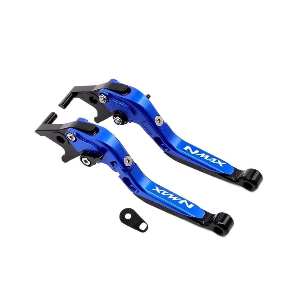 Xvasdgaer Nmax-Bu.bu.bk.bk For Ya&Maha Nmax155 2015-2025 Brake Cluth Levers Set Folding Handle(Nmax-Bu.bu.bk.bk)