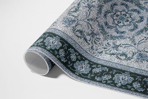 Tapis en vinyle 140x210 cm rectangle Floorart de style classique