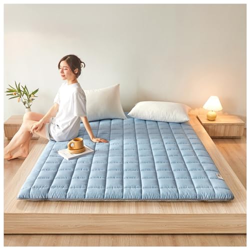 Alfombra Tatami Japonesa colchón futón Plegable Alfombra de Suelo de Capas para Dormir, Dormitorio, meditación, Yoga,B,150x190cm