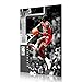 NBA Chicago Bulls di Michael Jordan Canvas Prints Poster Cesto Opera Home Decor (70x100cm,Prints-21)